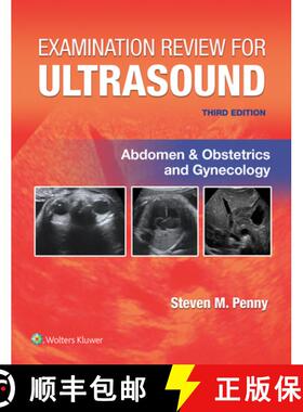 【3-4周达】Examination Review for Ultrasound: Abdomen and Obstetrics & Gynecology [9781975185480]