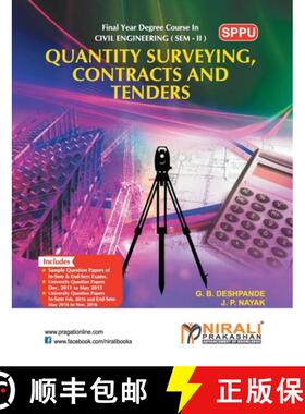 【3-4周达】Quantity Syrveying Contracts And Trenders [9789351648765]
