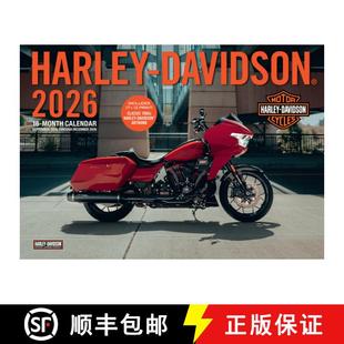 2026 9780760397121 September Harley Davidson 2025 17x12 December 预订 Month through Calendar