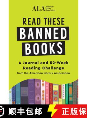 【3-4周达】Read These Banned Books: A Journal and 52-Week Reading Challenge from the American Library... [9781728268811]