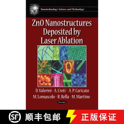 【3-4周达】Zno Nanostructures Deposited by Laser Ablation [9781616680343]