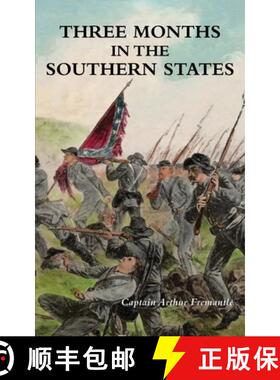 【3-4周达】Three Months in the Southern States [9781474539159]