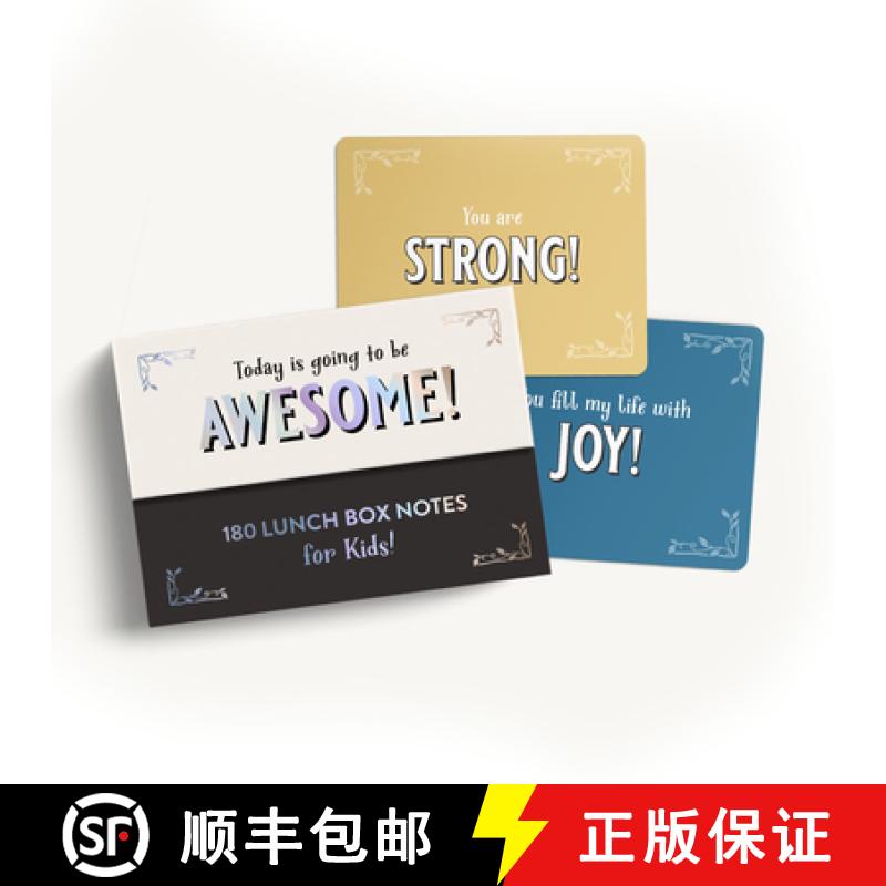【3-4周达】Lunch Box Notes for Kids: Short and Sweet Inspirational Messages to Share with Your Child ... [9781958803257]