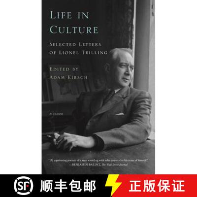 【3-4周达】Life in Culture: Selected Letters of Lionel Trilling [9781250234704]