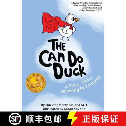【3-4周达】精装 The Can Do Duck (New Edition): A Story About Believing In Yourself [9780976838449]