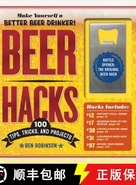 【3-4周达】Beer Hacks: 100 Tips, Tricks, and Projects [9781523501106]