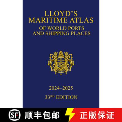 【3-4周达】精装 Lloyd's Maritime Atlas of World Ports and Shipping Places 2024-2025 [9781032433967]