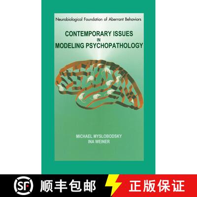 【3-4周达】精装 Contemporary Issues in Modeling Psychopathology [9780792379423]