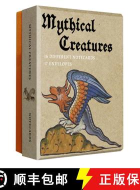 【3-4周达】Mythical Creatures (an Abbeville Press Notecard Set) [9780789254788]