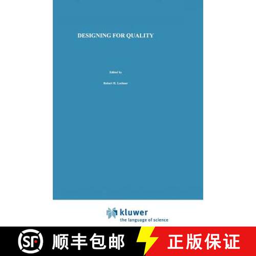 【3-4周达】精装 Designing for Quality: An introduction to the best of Taguchi and Western methods of ... [9780412400209]