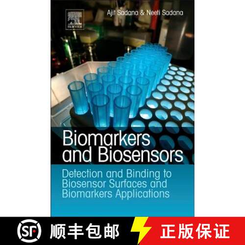 【3-4周达】精装 Biomarkers and Biosensors: Detection and Binding to Biosensor Surfaces and Biomarkers... [9780444537942]