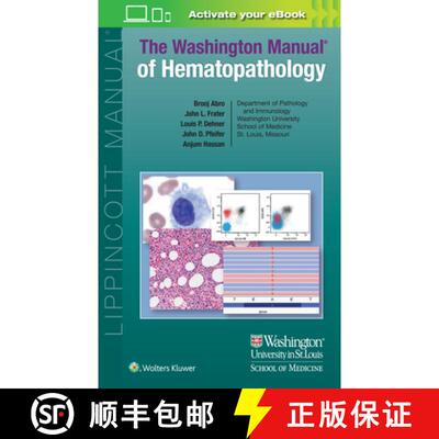 【3-4周达】The Washington Manual of Hematopathology: Print + eBook with Multimedia [9781975199234]