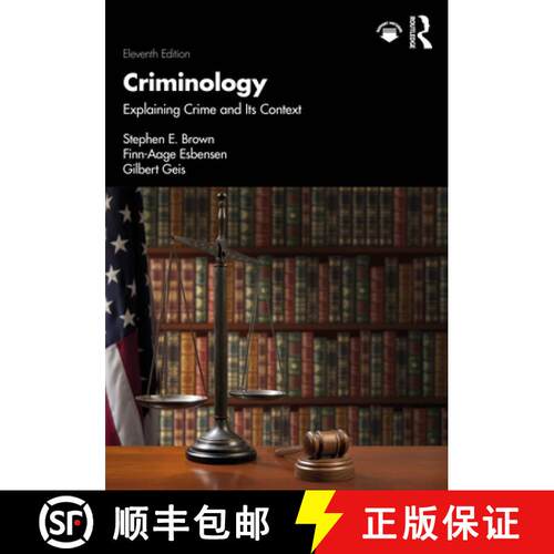 【3-4周达】Criminology: Explaining Crime and Its Context [9781032328416]
