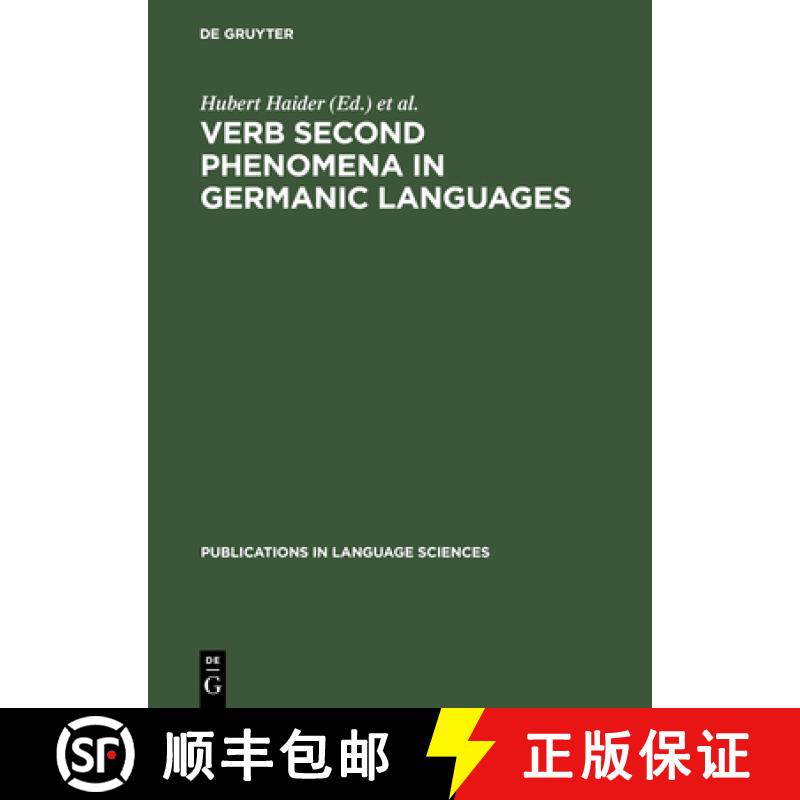 【2-3周达】Verb Second Phenomena in Germanic Languages [9783110131345]