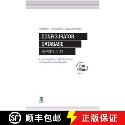 【3-4周达】Configurator Database Report 2014, B/W Edition [9781326123093]