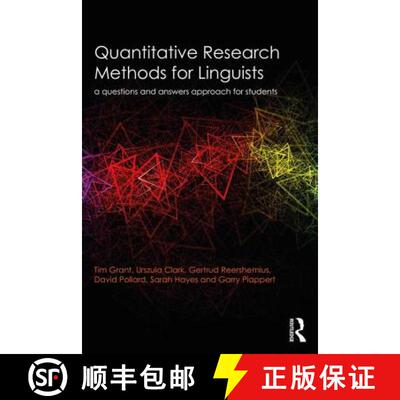 【3-4周达】Quantitative Research Methods for Linguists: a questions and answers approach for students [9780415736329]