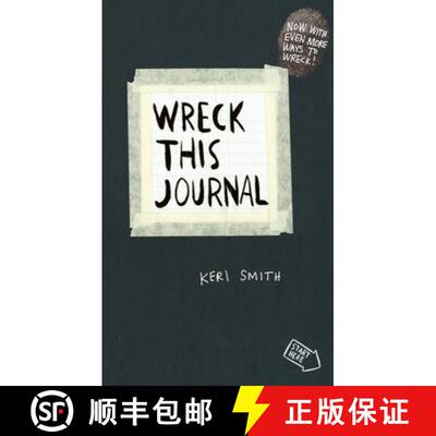 【3-4周达】Wreck This Journal : To Create is to Destroy, Now With Even More Ways to Wreck! [9780141976143]