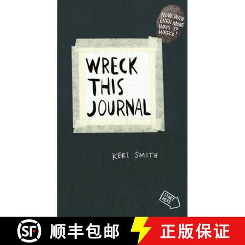 【3-4周达】Wreck This Journal : To Create is to Destroy, Now With Even More Ways to Wreck! [9780141976143]