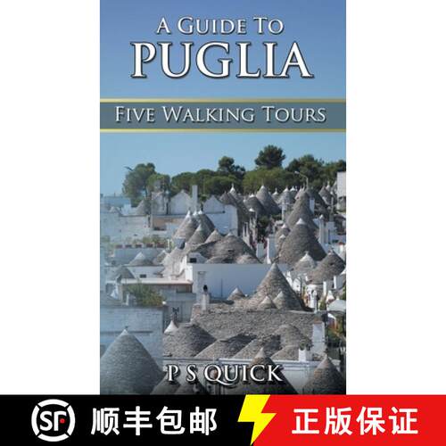 【3-4周达】A Guide to Puglia: Five Walking Tours [9781785386596]