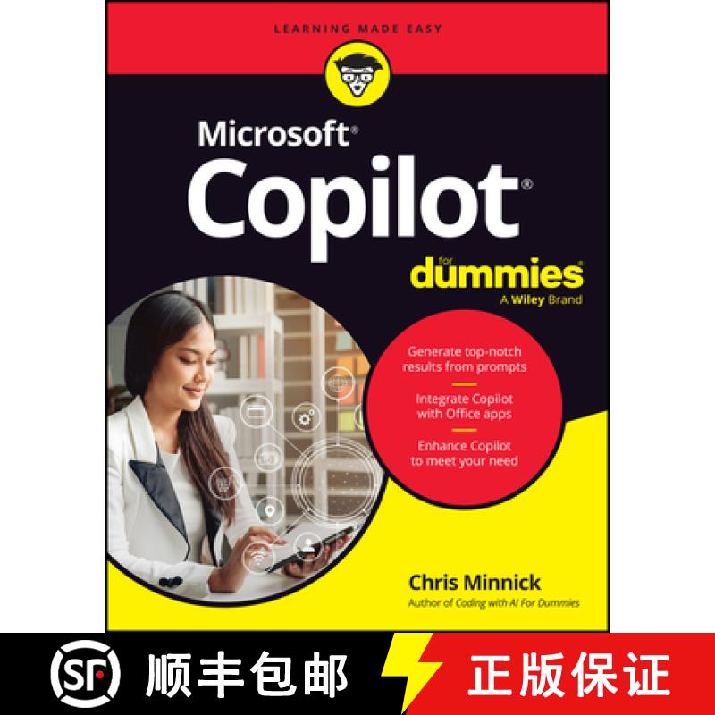 【2-3周达】Microsoft Copilot for Dummies [9781394314942]