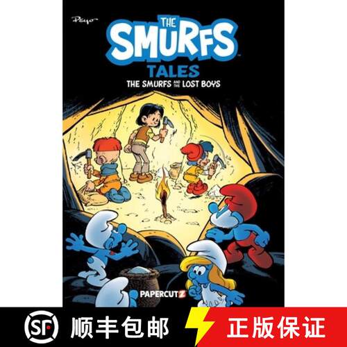 【3-4周达】精装 The Smurfs Tales Vol. 16: The Smurfs and the Lost Boys [9781545827185]