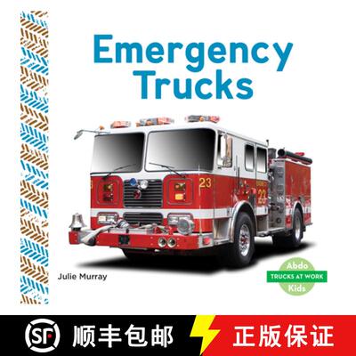 【3-4周达】精装 Emergency Trucks [9781098266134]