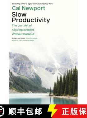 【3-4周达】Slow Productivity : The Lost Art of Accomplishment Without Burnout [9780241652916]