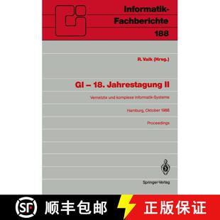 【3-4周达】GI -- 18. Jahrestagung II: Vernetzte Und Komplexe Informatik-Systeme. Hamburg, 17.-19. Okt... [9783540503606]