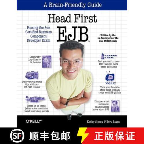 【3-4周达】Head First EJB - Passing the Sun Certified Business Component Developer Exam: Passing the ... [9780596005719]