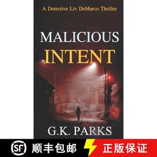 Detective 9781942710363 Malicious Thriller Intent DeMarco 预订 Liv