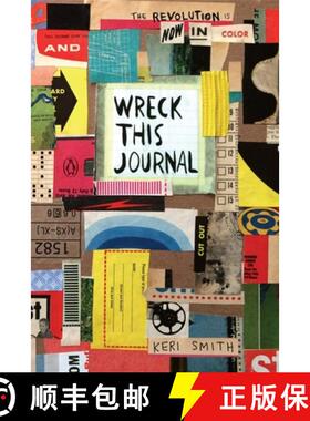 【3-4周达】Wreck This Journal: Now in Color [9780143131663]