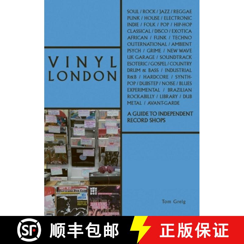 【3-4周达】Vinyl London : A Guide to Independent Record Shops [9781788840156]