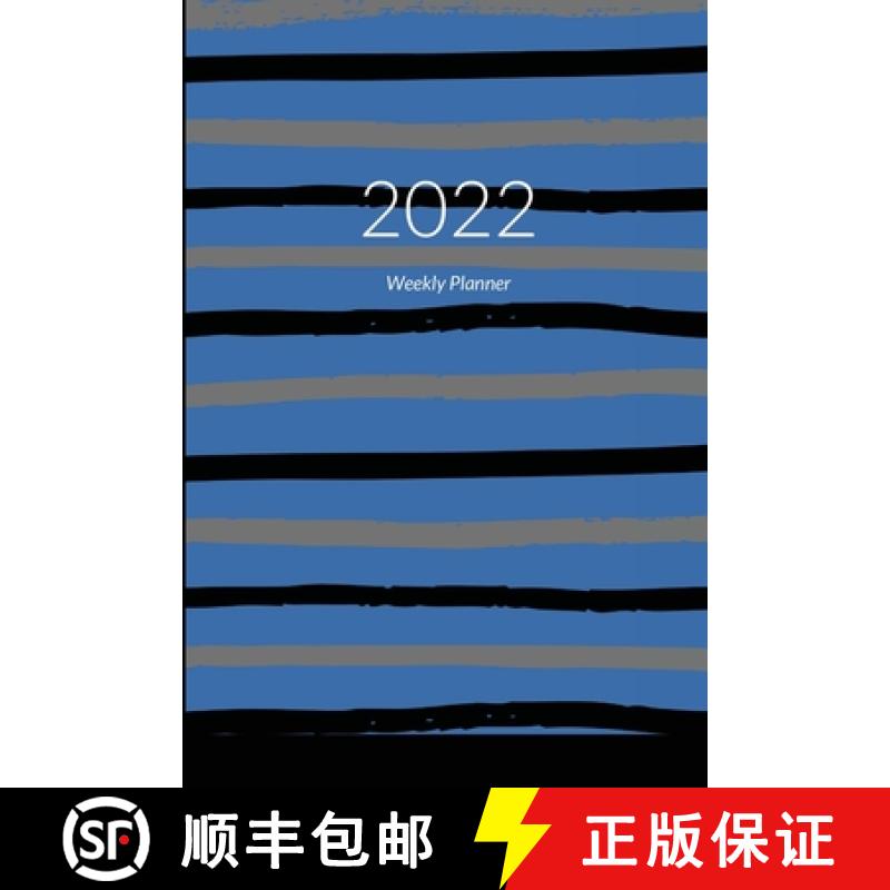 【2-3周达】Undated Weekly Planner 2022 6x9: Blue Executive Cover Planner and Organizer by K&B Meyer [9781678169794]