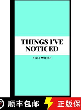 预订 Things I've noticed [9789357619134]