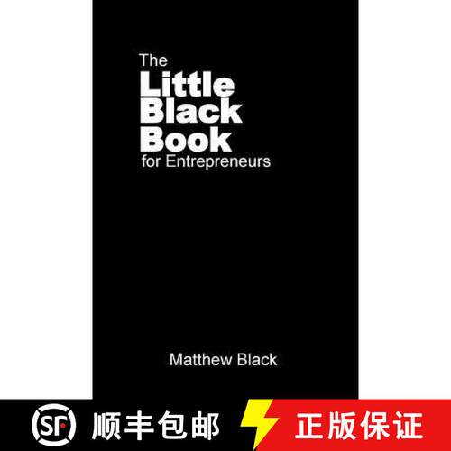 【3-4周达】The Little Black Book for Entrepreneurs: The Outback Entrepreneur [9781910372043]