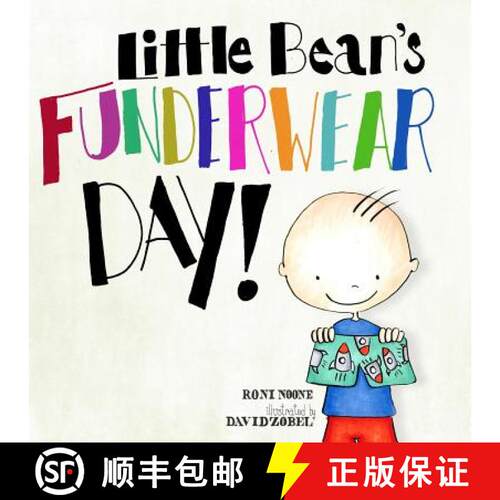 【3-4周达】Little Bean's Funderwear Day [9780692021828]