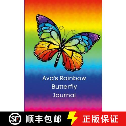 【3-4周达】Rainbow Butterfly Diary: For Ava to Share! [9781458387226]