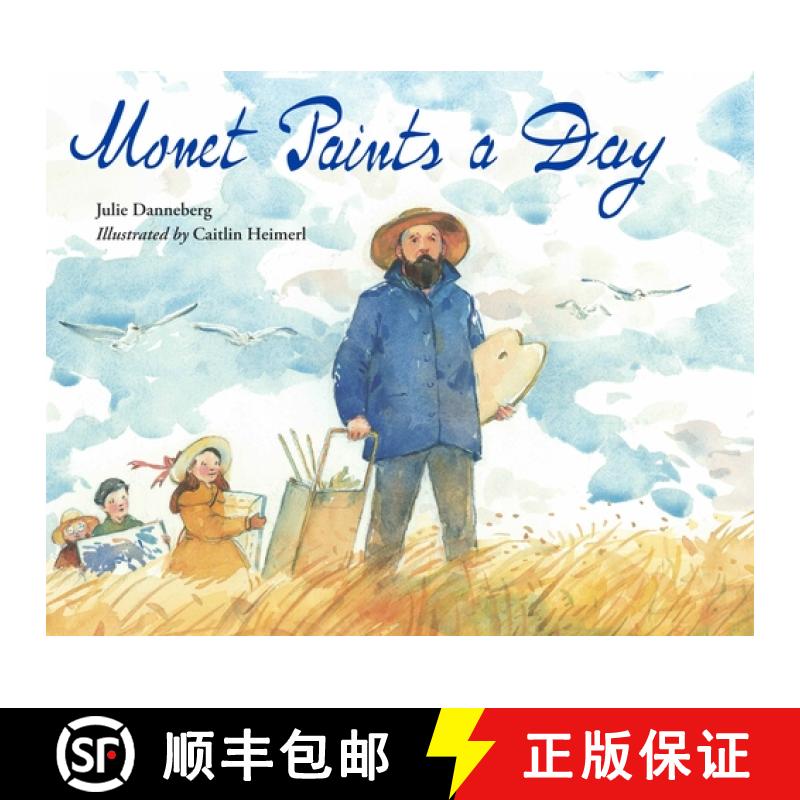 【3-4周达】Monet Paints a Day [9781580892407]