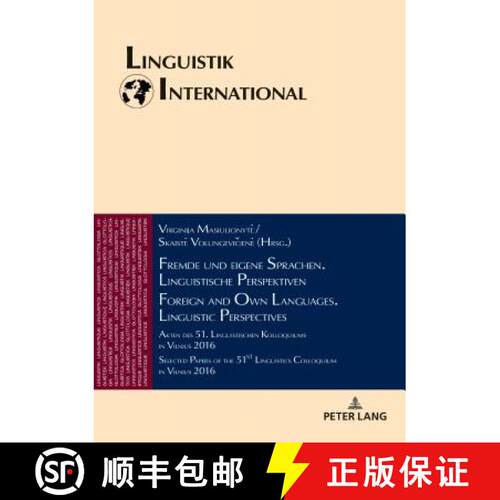 【3-4周达】精装 Fremde und eigene Sprachen. Linguistische Perspektiven / Foreign and Own Languages. L... [9783631747100]