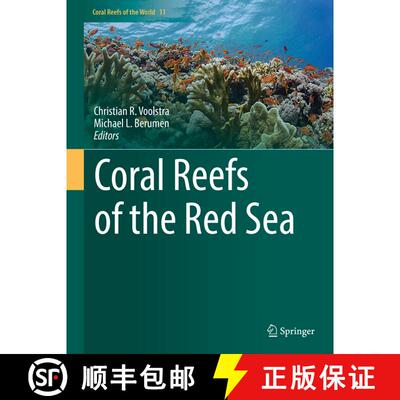 【3-4周达】精装 Coral Reefs of the Red Sea [9783030058005]