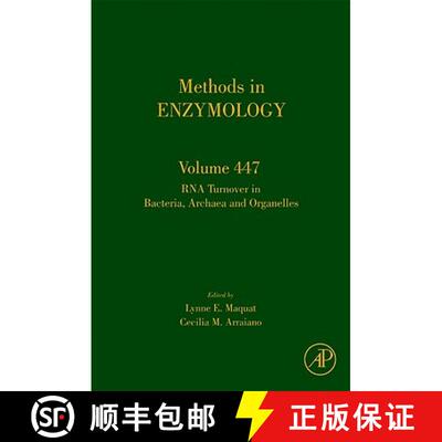 【3-4周达】RNA Turnover in Bacteria, Archaea and Organelles: Volume 447 [9780123743770]