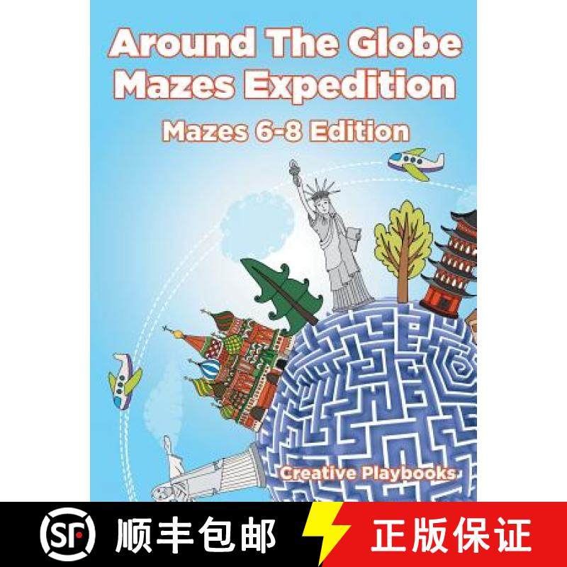 【3-4周达】Around the Globe Mazes Expedition Mazes 6-8 Edition [9781683230465]