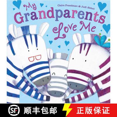 【3-4周达】精装 My Grandparents Love Me [9781481479370]