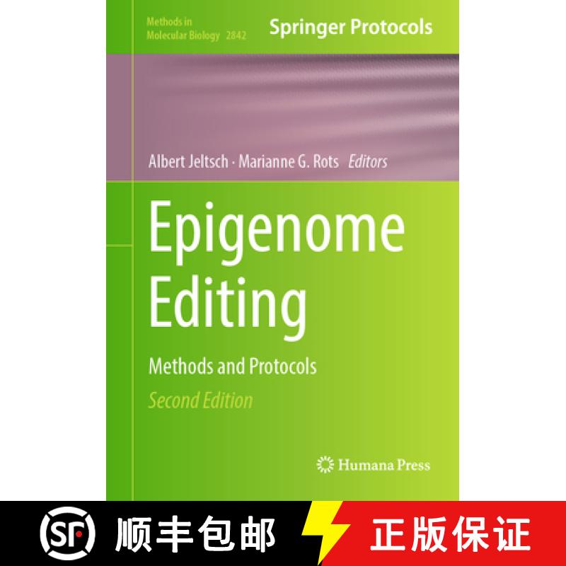 【3-4周达】Epigenome Editing : Methods and Protocols [9781071640500]