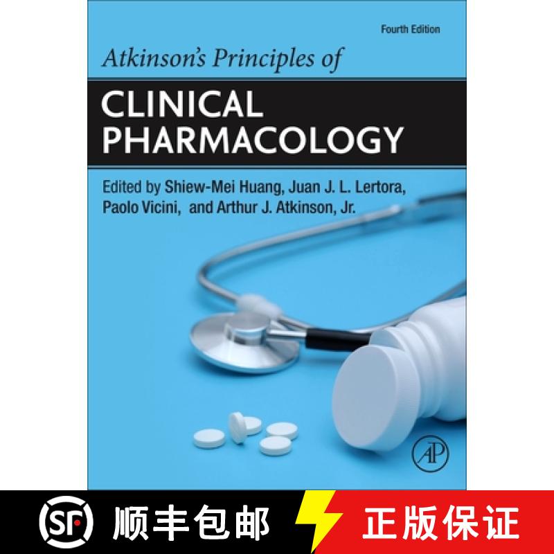 【3-4周达】Atkinson's Principles of Clinical Pharmacology [9780128198698]