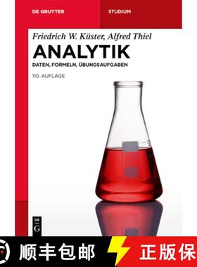 预订 Analytik: Daten, Formeln, Übungsaufgaben [9783110769128]