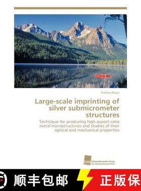 预订 Large-scale imprinting of silver submicrometer structures [9783838131672]