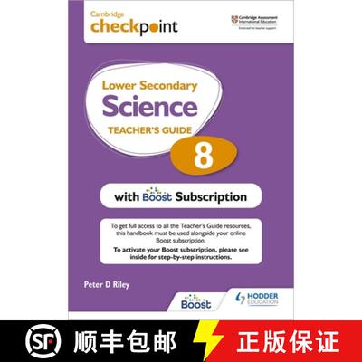 Cambridge Checkpoint Lower Secondary Science Teacher's Guide 8 with Boost Subscription Booklet: Hodde... [9781398300767]
