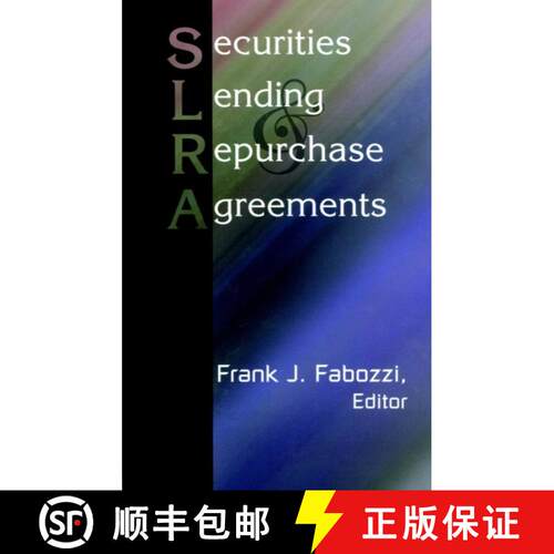 【3-4周达】精装 Securities Lending And Repurchase Agreements [Wiley金融] [9781883249168]