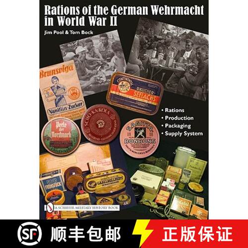 【3-4周达】精装 Rations of the German Wehrmacht in World War II [9780764335204]